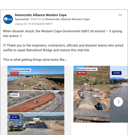 Democratic Alliance Western Cape